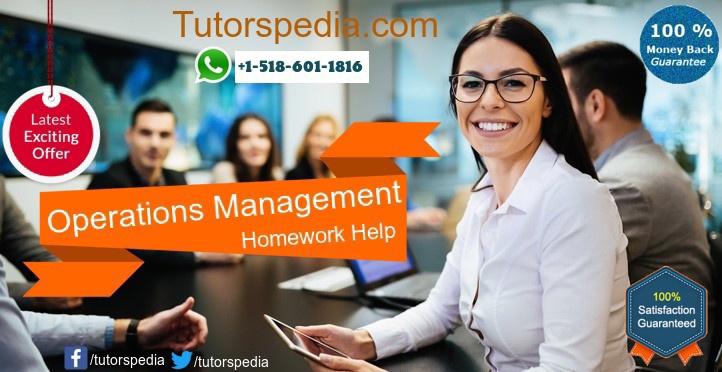 Operations management homework help