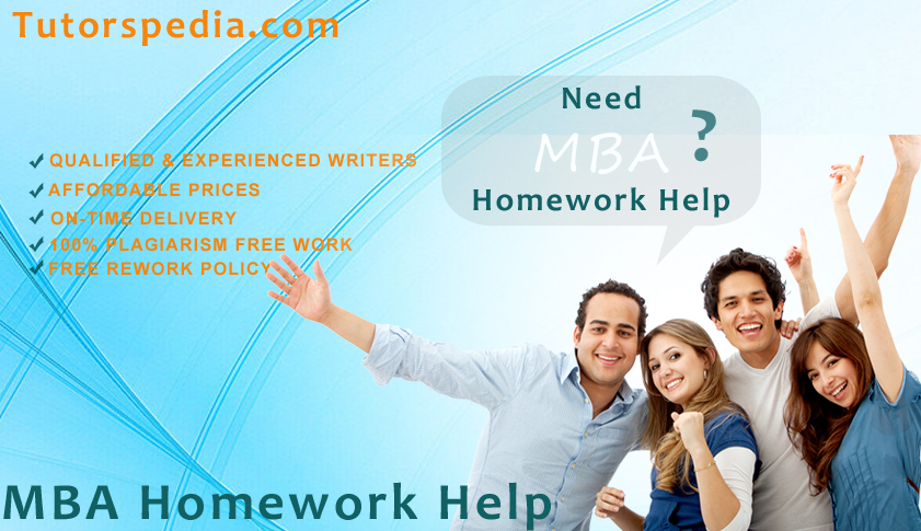 MBA Homework Help